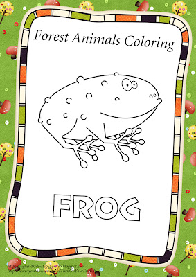 frog coloring