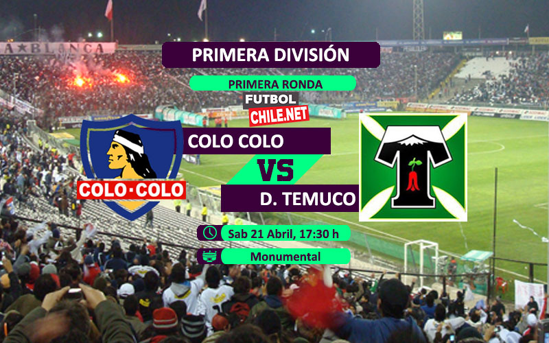 Colo Colo vs Deportes Temuco: Previa, horario, dónde ver en vivo por TV y online por la Primera División Colo Colo vs Deportes Temuco: Previa, horario, dónde ver en vivo por TV y online por la Primera División