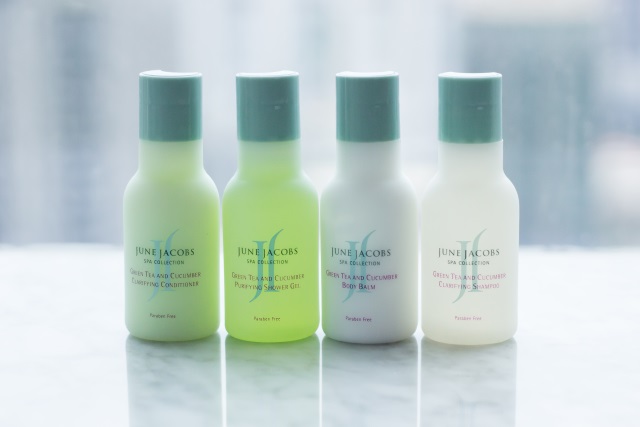 June Jacobs toiletries at Grand Hyatt Manila