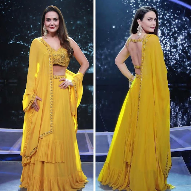 Preity Zinta Wears Arpita Mehta and Gehna Jewelers 