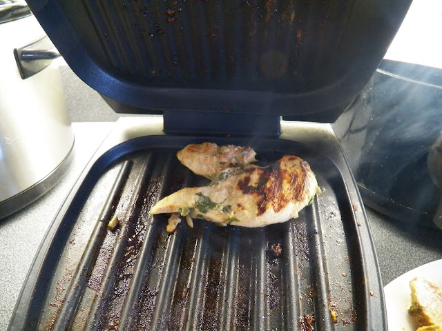 Tequila Chicken on George Forman Grill