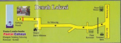 Rute Wisata Pantai Cahaya Weleri Wisata Pantai Cahaya Weleri