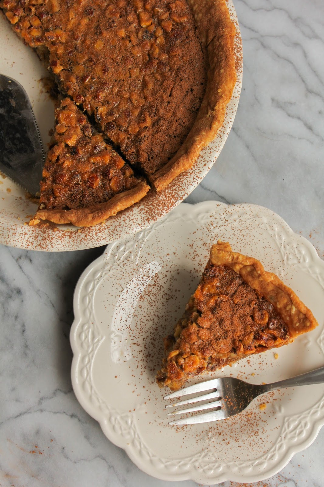Milk Chocolate Hazelnut Pie