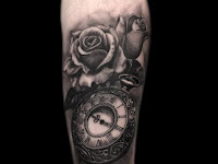 Hand Clock Tattoo Designs