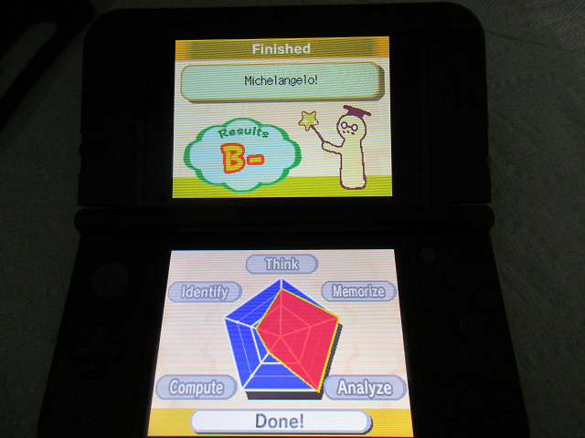 Michelangelo! Big Brain Academy Michelangelo