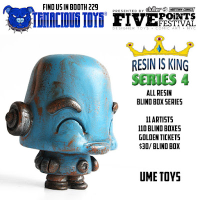 Five Points Festival Debut Resin Is King Blind Box Series 4 by Tenacious Toys x Dead Hand Toys
