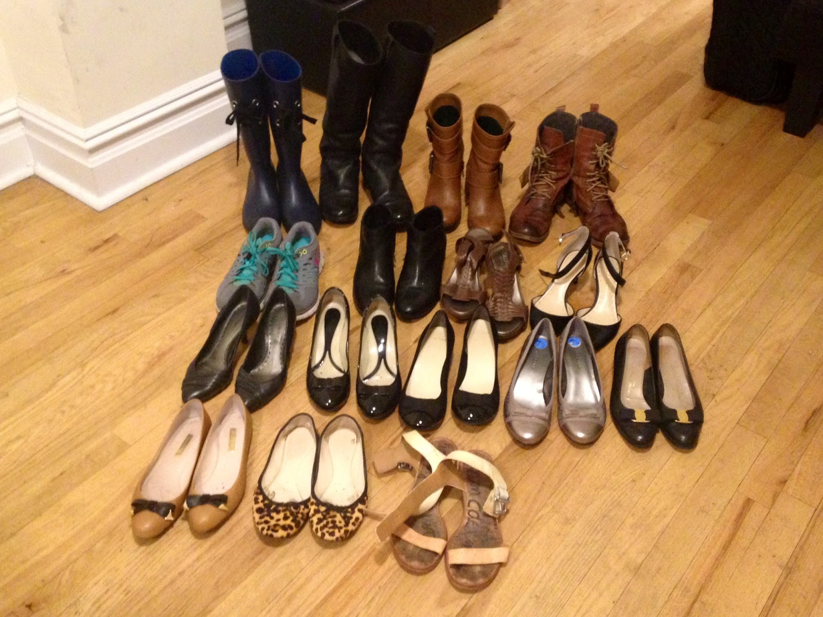 Invincible Summer: Tidying Up my Shoe Collection