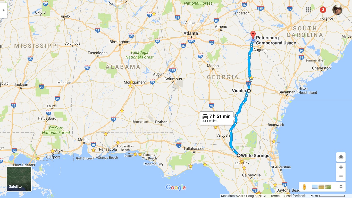 Roving Reports by Doug P 20178 Vidalia to Augusta black