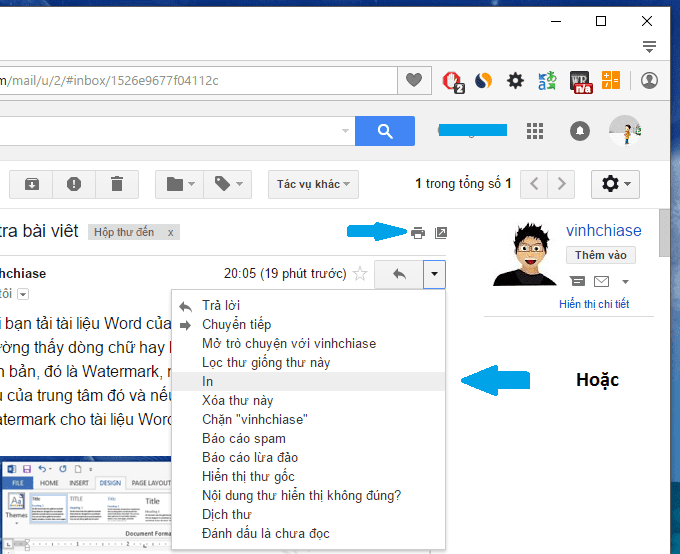 Cách lưu email từ Gmail / Yahoo Mail vào máy tính của bạn