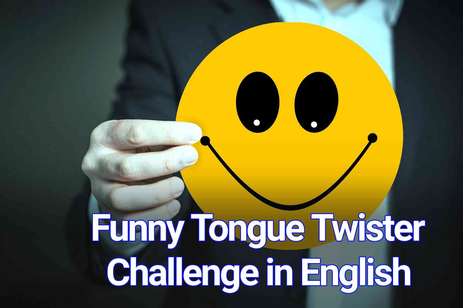 Funny Tongue Twister Challenge in English