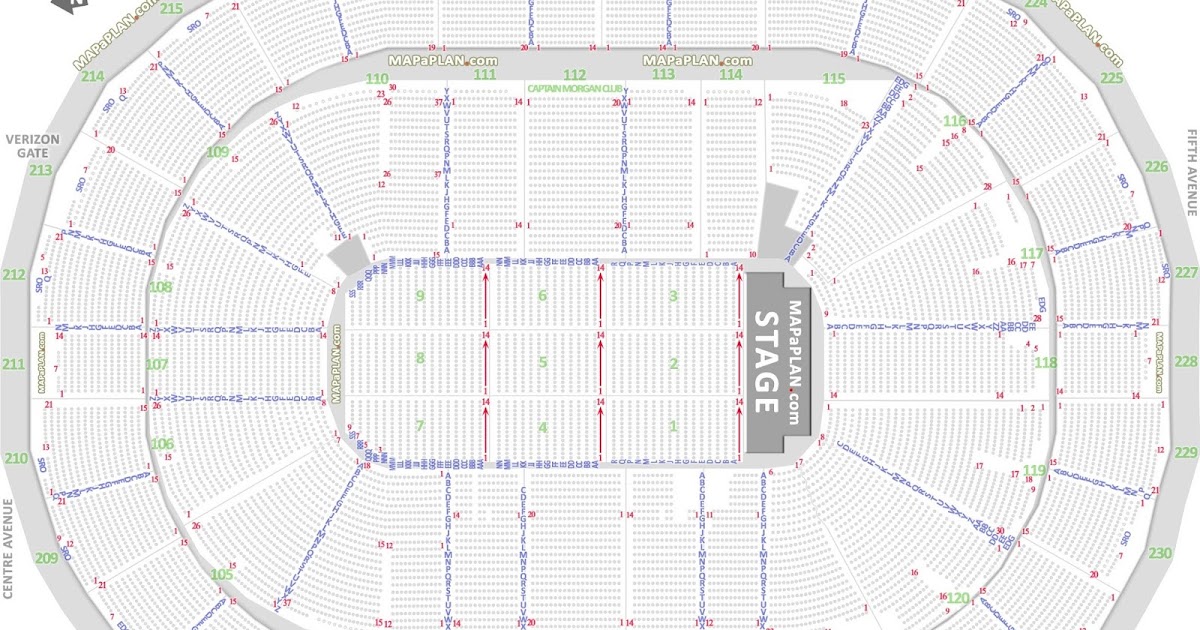 Consol Seating Chart
