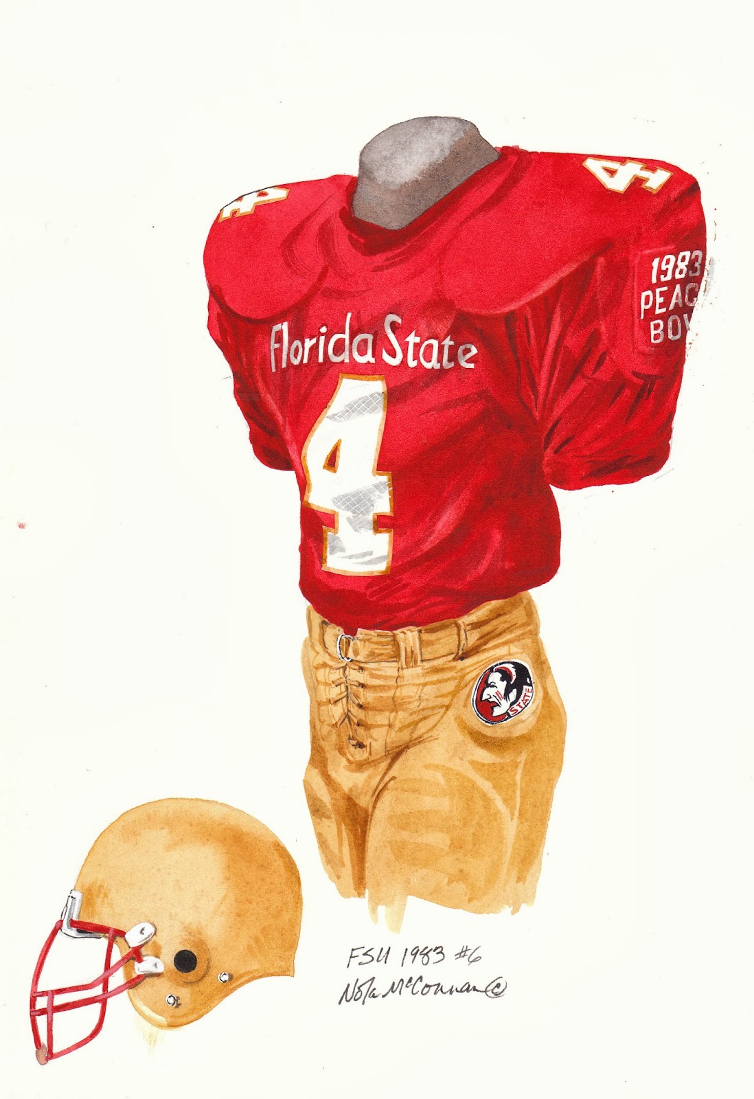 Florida State Uniform Database – A visual history of Florida State