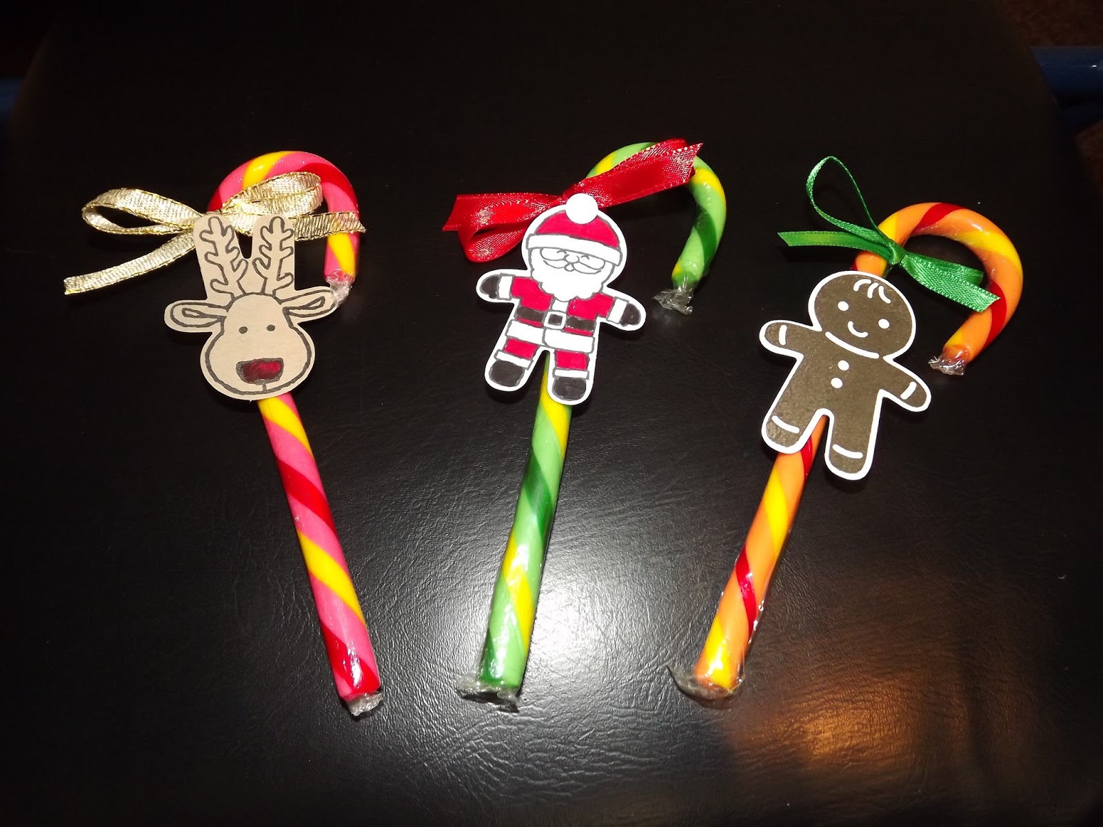 Nanny's Pansy Patch Decorated Candy Canes