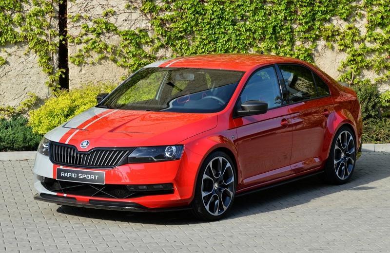 Skoda Rapid Sport Concept Revealed Autoesque