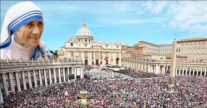 Image result for mother teresa canonisation