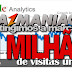 AZ MANIAC ATINGE A MARCA DE 1 MILHÃO DE VISITAS - 26/08/2016