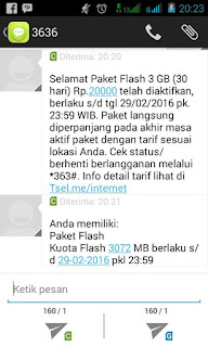 Promo TERBARU TELKOMSEL !!! Cara Beli Paket 3GB cuma 20rb *550*501#