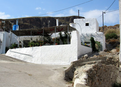 Cabo-de-Gata-Almería Casas blancas en Níjar