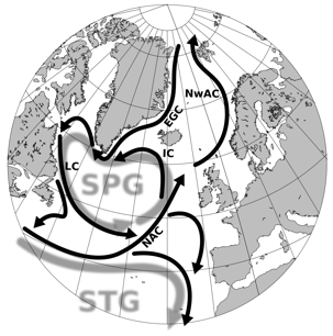 HowSubpolar Gyre controls inflow of  Arctic Currents