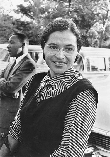 Rosa Parks 1913-2005 Αμερικανίδα ακτιβίστρια