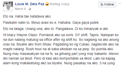 BURN!! Man's Response on The Girl Who Posted Him and Called Him "Maniac" BURN!! Man's Response on The Girl Who Posted Him and Called Him "Maniac"