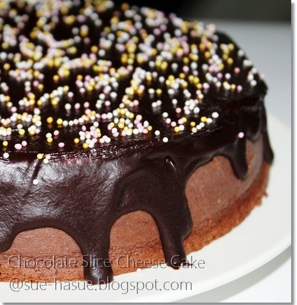 HaSue: I Love My Life: Resepi:Chocolate Slice Cheese Cake