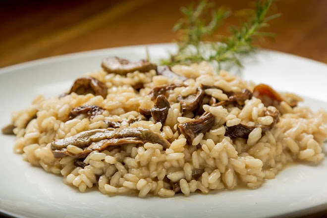 Risotto aux champignons