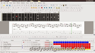 Guitar Pro is a computer software which is very useful for guitarists beginners and advanced. With this software we can learn guitar at home