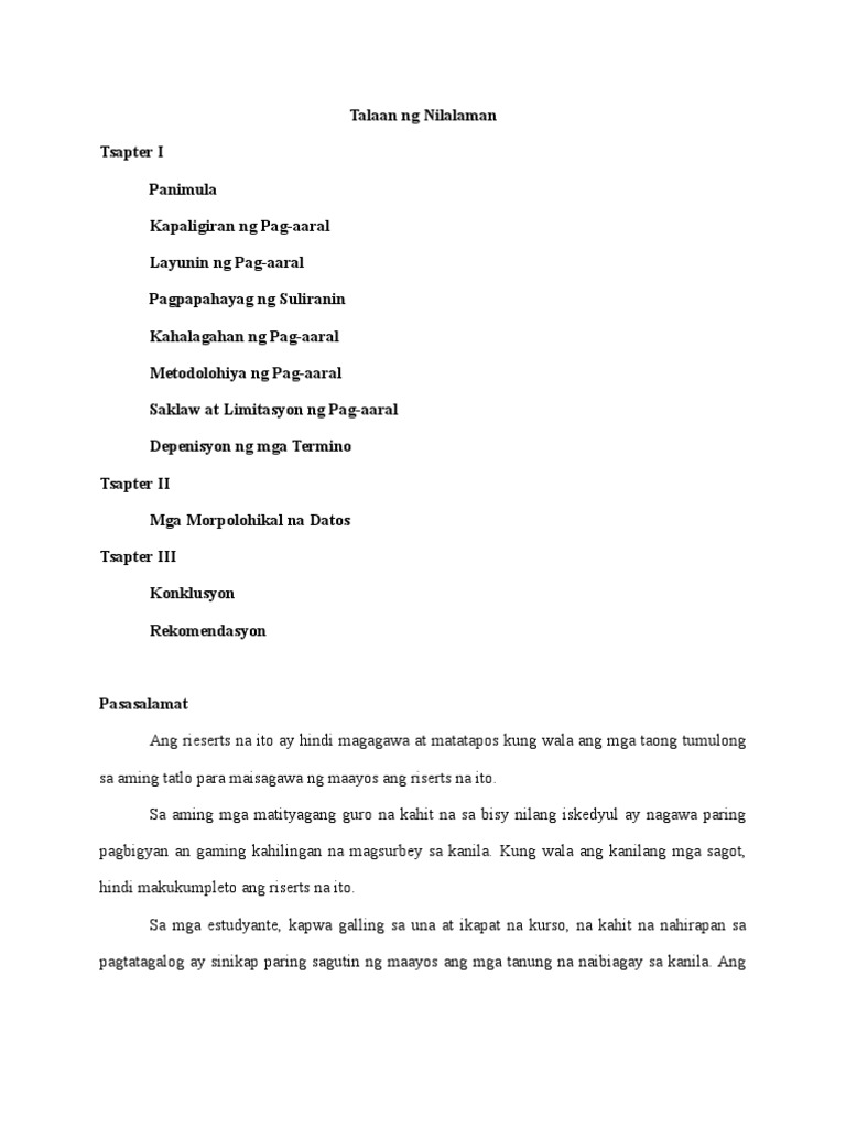 Significance of the study pananaliksik image