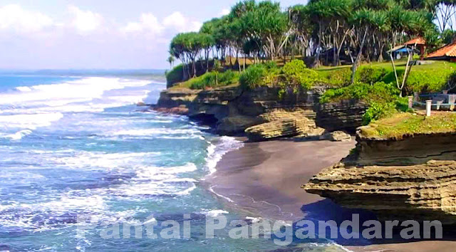 Foto Pantai Pangandaran Jawa Barat