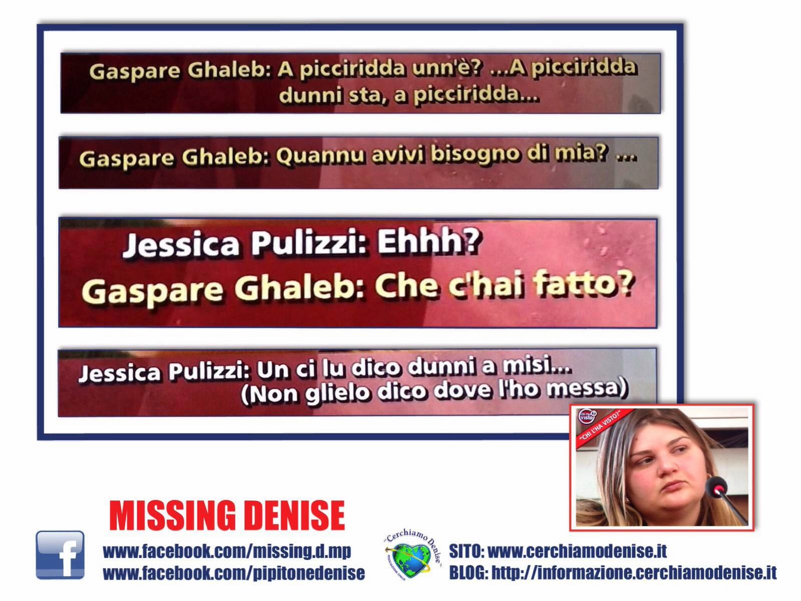 Blog di Informazione Cerchiamo Denise www.cerchiamodenise.it ♥ Chi l'ha visto? puntata del 23