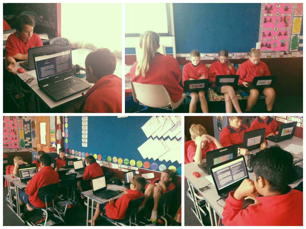 #Connected Rotorua - Pass the Blog!: Mokoia Intermediate (P3)