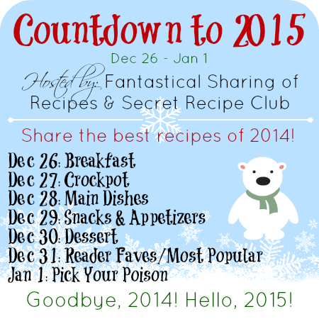 Join in on the Countdown to 2015 to share the best recipes of 2014 from your blog! #recipes #blogfun #2015