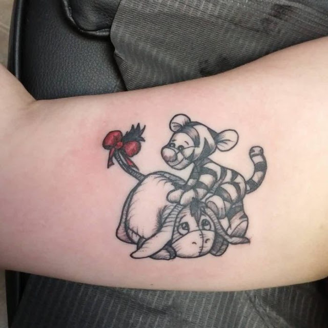 Tatuagens de desenhos animados Tatuagens de desenhos animados