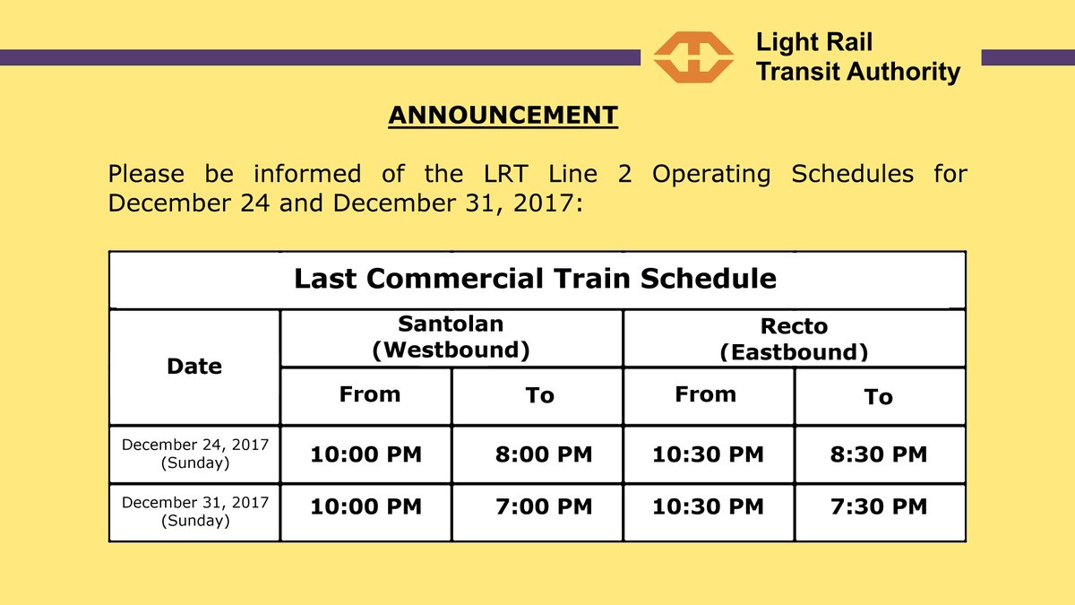 LRT Schedules For Dec 24 31 2017 lrt-schedules-for-dec-24-31-2017