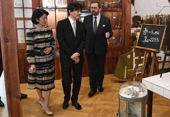 Crown Prince Fumihito and Crown Princess Kiko visited the Lazienki Park, and Marie Curie-Sklodowska Museum and Lowicz