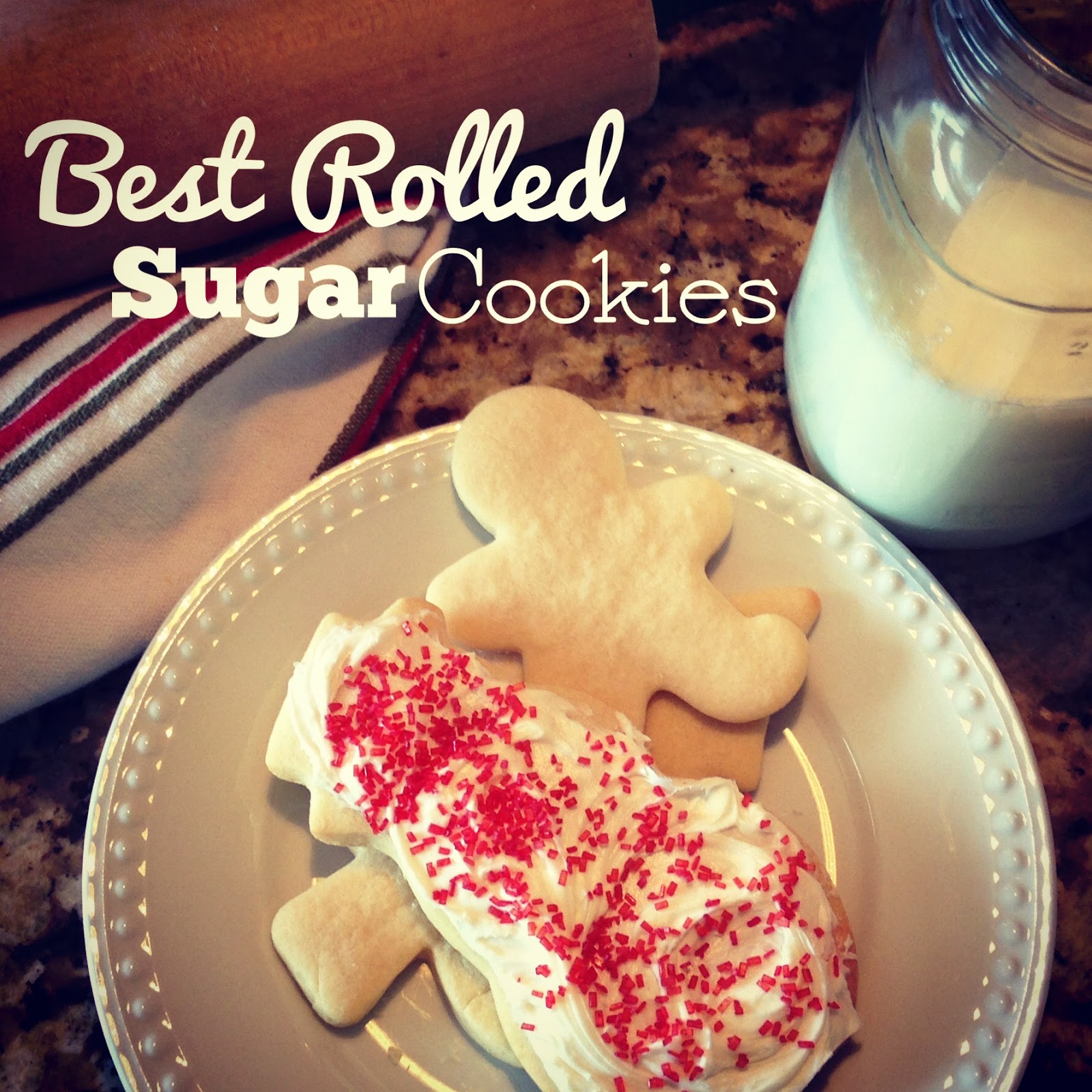 Handmade by Hilani Best Rolled Sugar Cookie Recipe