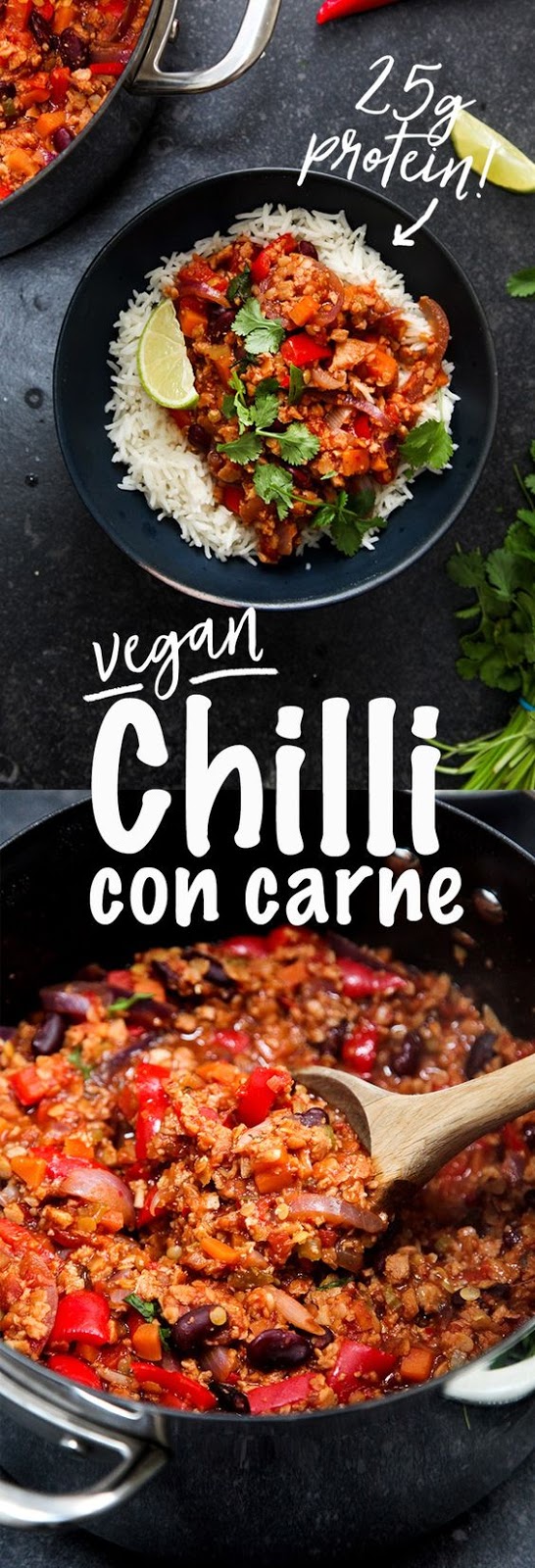 EASY VEGAN CHILLI SIN CARNE #easyveganrecipes #vegan #veganrecipes #chilli #sin #carne #veganchilli