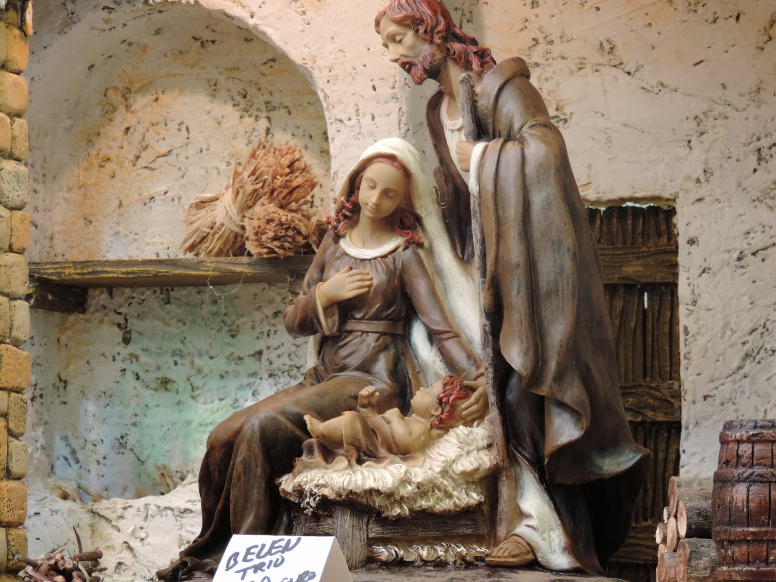 HILDE'S LIV I SPANIA NATIVITY SCENE