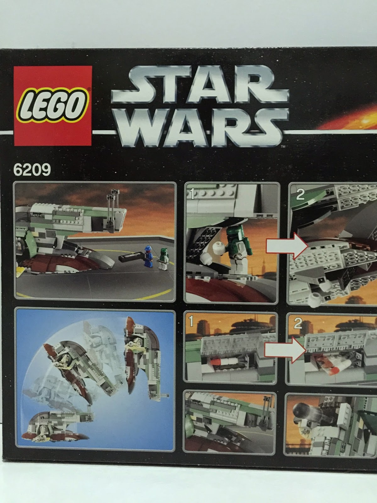 opnåelige kim fejl The 6209 Slave 1 has the rare cloud city Boba Fett in the instructions on  the functions page but the set only comes with the original old style  figure : r/legostarwars