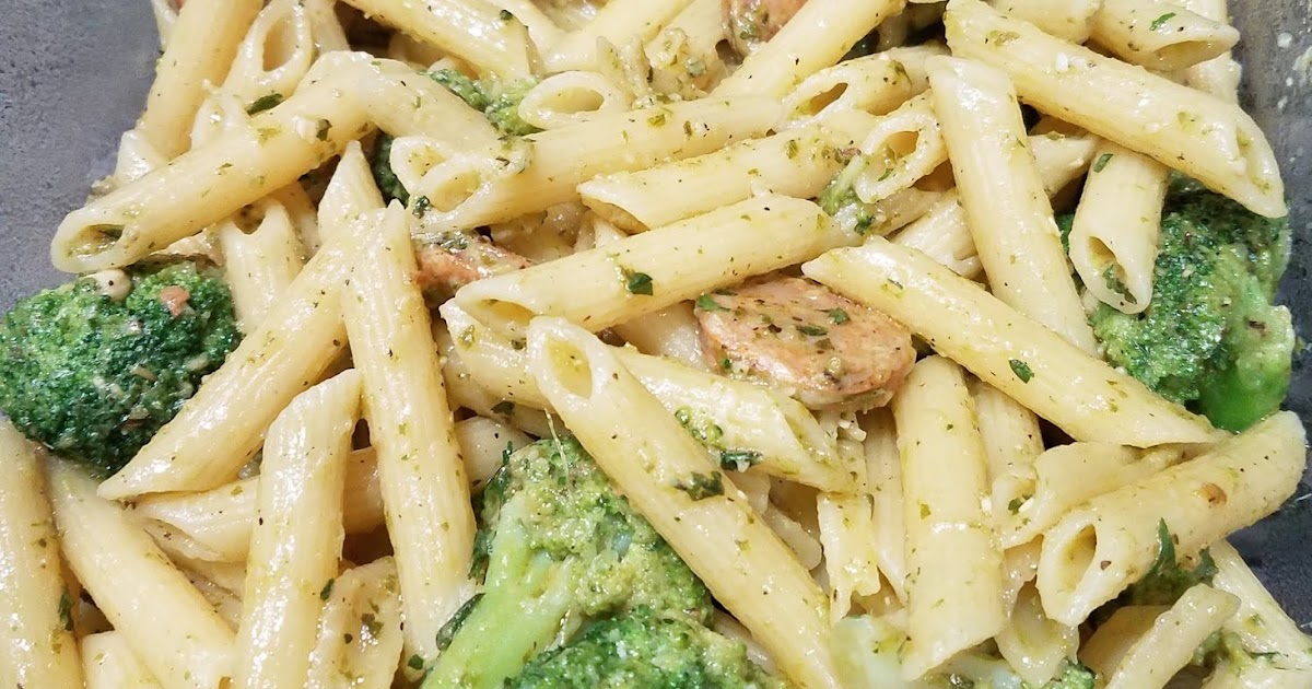 Little Corner of Mine Pesto Chicken Sausage Broccoli Penne