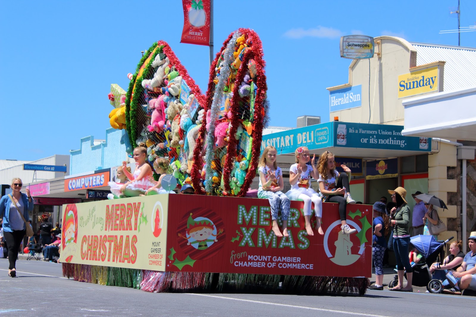 One Mother Hen 2016 Mt Gambier Christmas Parade