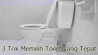3 Trik Memilih Toilet yang Tepat