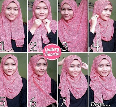 cara memakai jilbab pashmina cara memakai jilbab pashmina