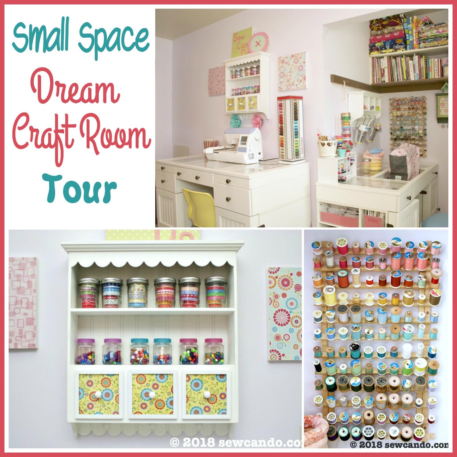 craft room storage ideas and tour of my creative space - 365 Days