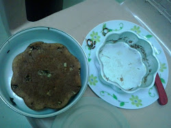 Eggless Banana walnut Cake in pressure cooker Step by