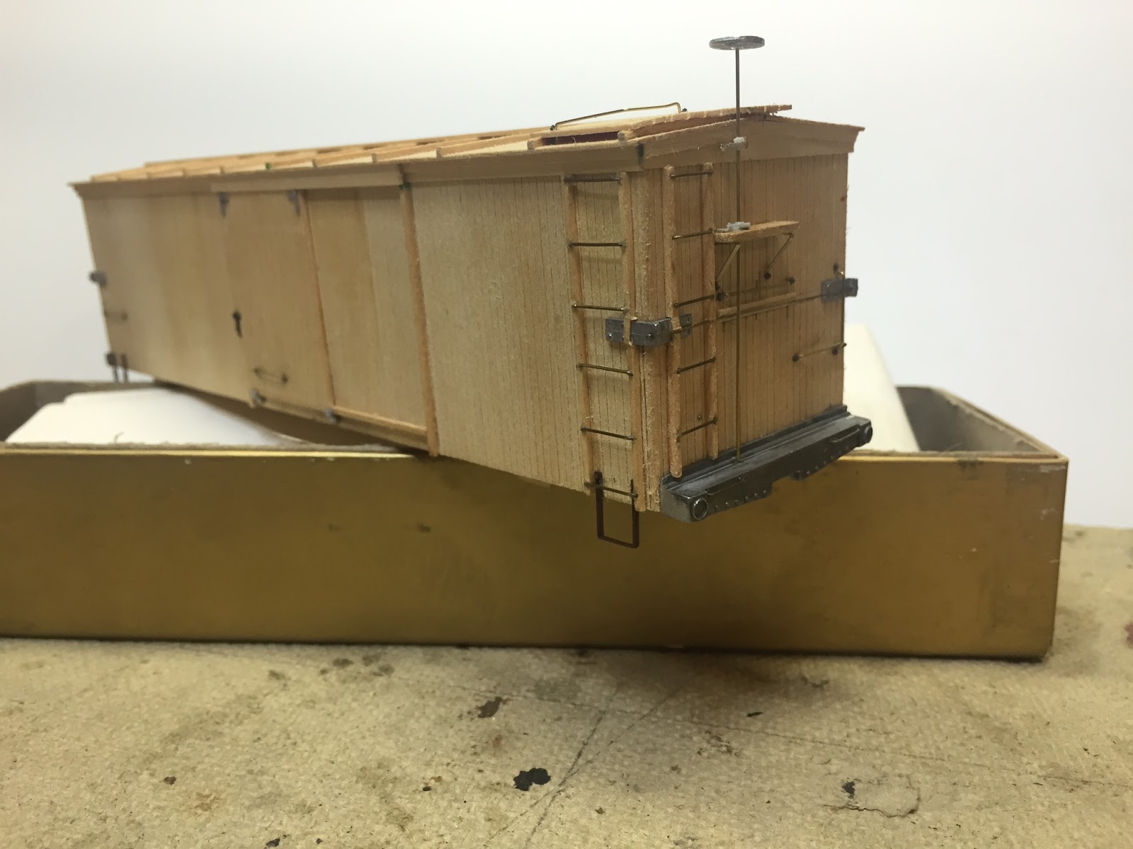 Modeling Narrow Gauge Box Car Aris n