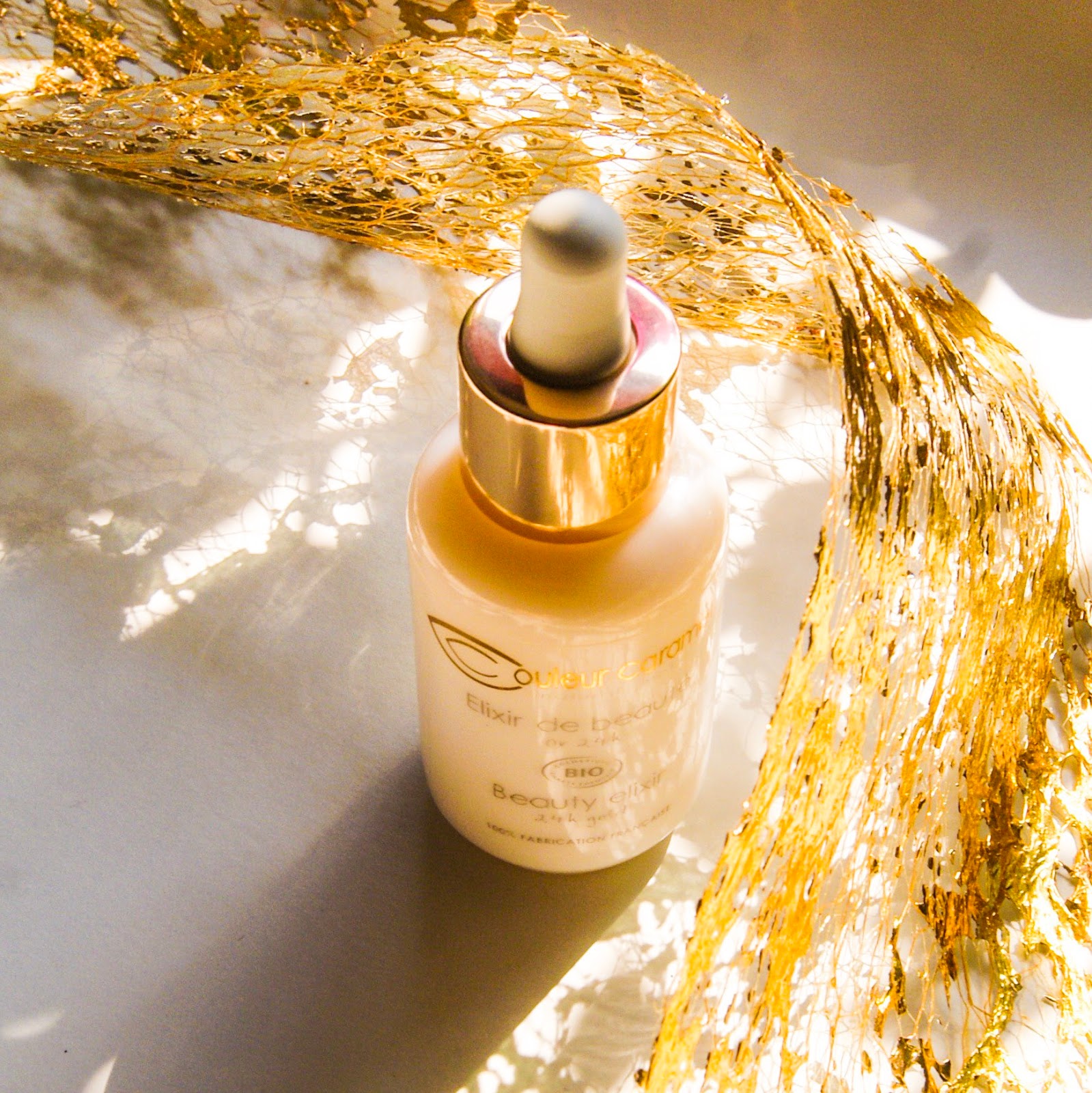 Beauty Elixir / Elixir de Beauté 24k gold od Couleur Caramel - wspaniały olejek dla suchej cery!