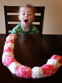 Candy Cane Foam Dough Recipe from Fun at Home with Kids - three amazing sensory experiences from just one recipe!