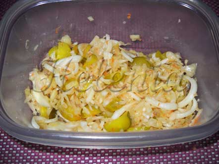 салаты с квашеной капустой с фото вкусные салаты с квашеной капустой